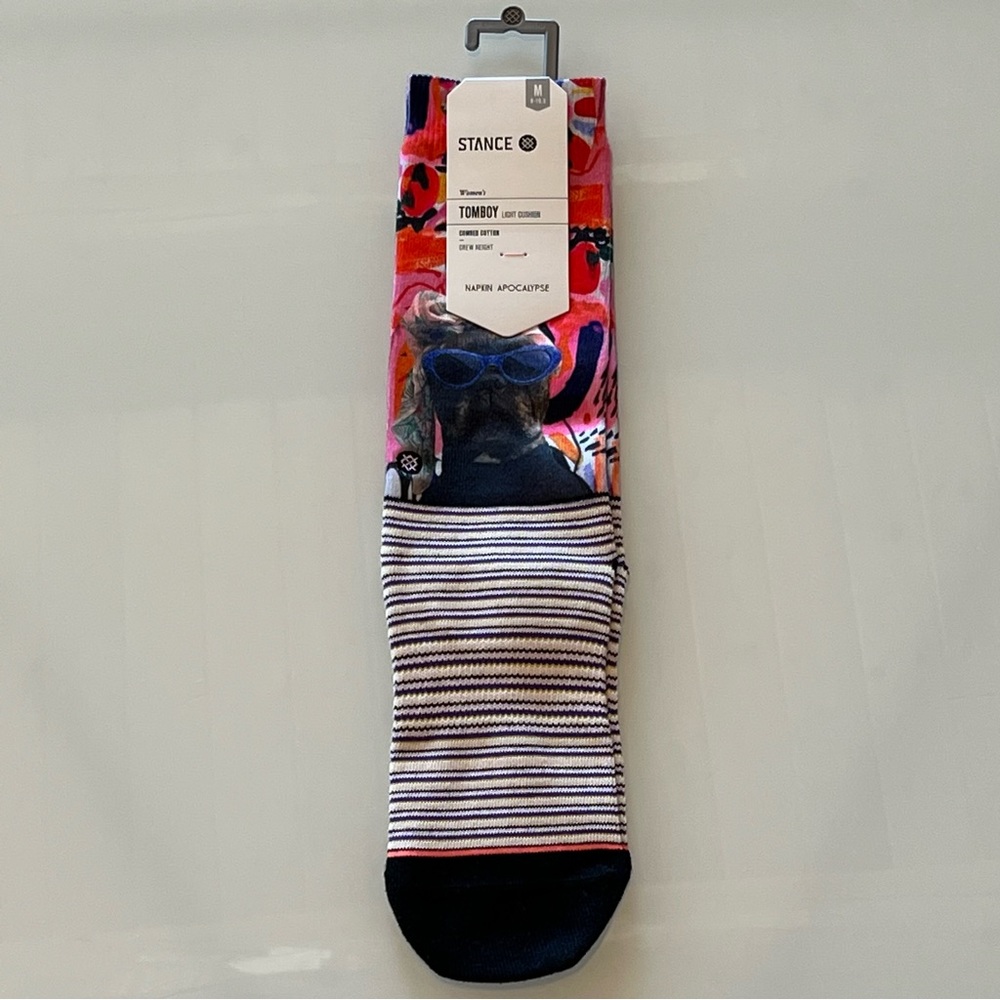‼️PRICE DROP‼️ NWT Stance “Yes Darling” x “Napkin Apocalypse” Tomboy socks.